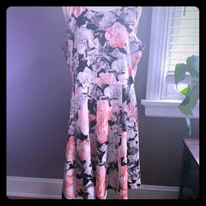 Alfani floral sleeveless dress